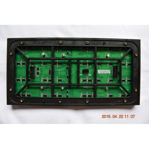 Fixed Installation Outdoor Advertising LED Display P10 For Church Social Media