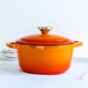 China Enamel cast iron stock pot wholesale