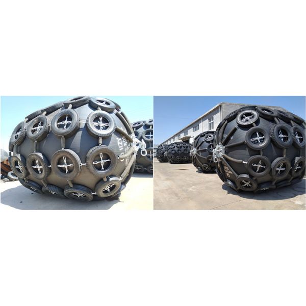 2.5x4m Marine Inflatable Fender , Berthing Inflatable Dock Bumpers