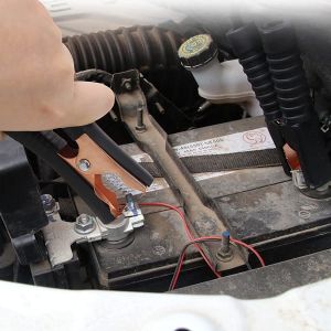 ISO9001 Rubber Alligator Battery Clamps , 600V Crocodile Battery Clips