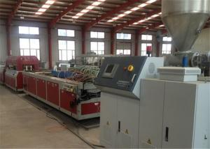China WPC Profile Making Manufacturing Plastic Machine , Plastic Celling Profile Extrusion Machine on sale
