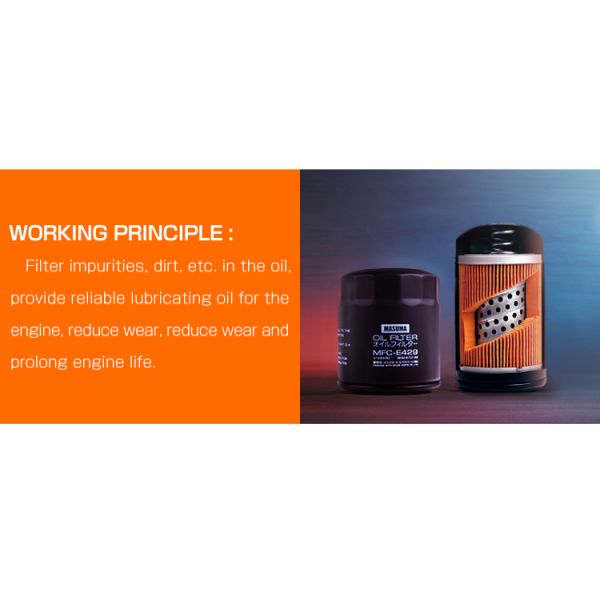 MASUMA NO. MFC-E429 Advanced Auto Engine System Oil Filter 31330050 for LEXUS CT200h