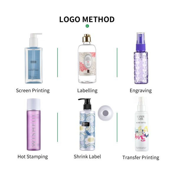 Clear Airless Pump Spray Bottle , Clear Vacuum Pump Bottle Cosmetic