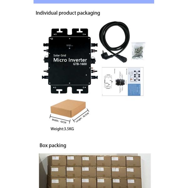 Wechselrichter Adaptive Sma Solar Micro Inverter Micro Inverter Solar Panel 1.2Kw Micro Inverter Solar Panel Soonest 800W