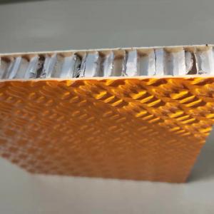 China High Strength Glass Fiber Aluminum Honeycomb Panel For Yacht Deck wholesale