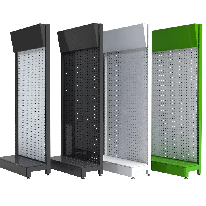 China Pegboard Hardware Display Shelf 60kg Load Customized wholesale