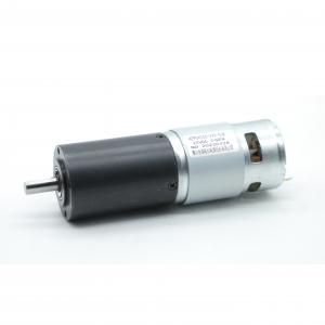 China NEMA 17 24V DC Brush Gear Motor Low Noise 42mm 1:53 94Rpm 0.75A With Gearbox wholesale