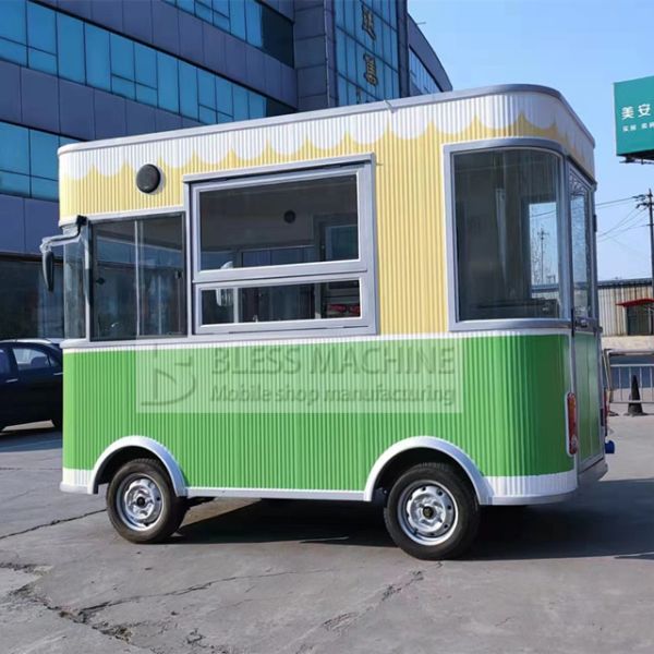 Easy to Operate 2022 Electric Mobile Snack Food Cart/Kiosk/Truck for Home and Abroad