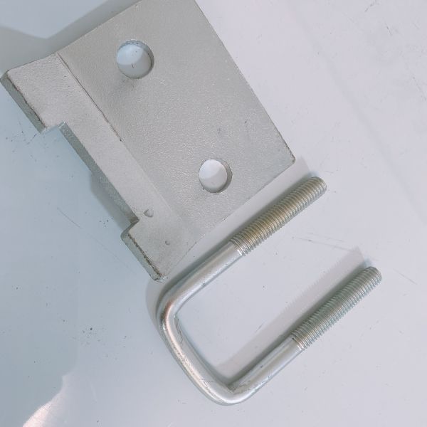 Silver Steel Right Rigid Conduit Clamp B Line Series Durable Right Angle Clamp