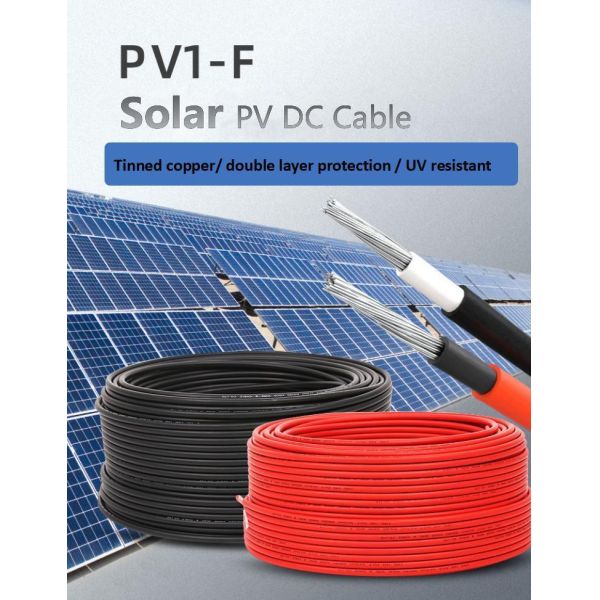 Solar Photovoltaic Cable UV Resistant 2.5mm/14AWG Hffr/ Xlpo/ Halogen-Free Insulated Jacket