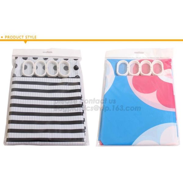 Custom Polyester Printing Shower Curtain, waterproof fireproof hook kids bathroom shower curtains, PEVA Shower curtain f
