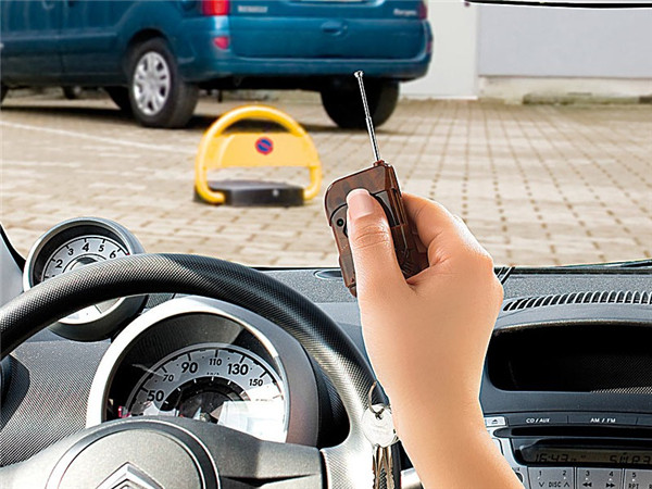 Automatic Solar Powered parking space locking device CE ROSH Certificates