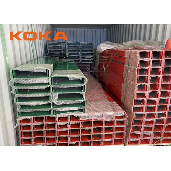 Q235B Gi Cable Trunking Perforated NEMA 16A 216kg Meter Capacity