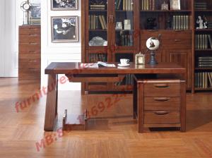 China Solid Wood Antique Design Furniture Desk with Drawers in Home Study Room use on sale