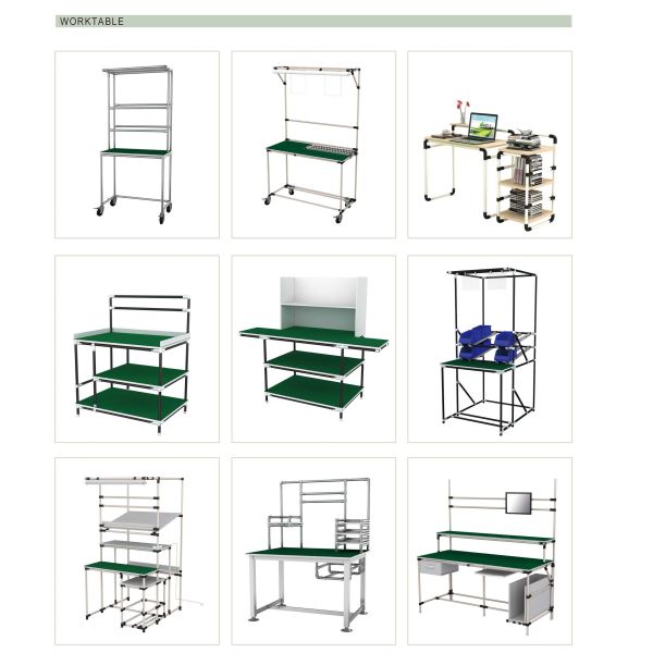 Full Set Metal Pipe Joints Zine Coated Wall Thickness 0.8-2mm For 28mm Metal Lean Pipe