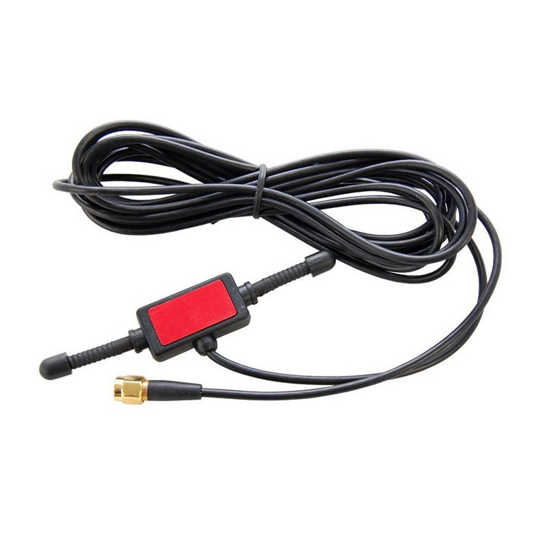 China 11dBi Gain Double Ridged Feed 2.4GHz 5GHz Waveguide Horn Antenna with CRC9 Connector wholesale