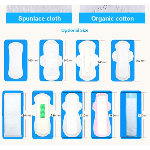 Super High Absorbency Ultra Thick Bamboo Sanitary Pads Making Machine Napkin for Daily