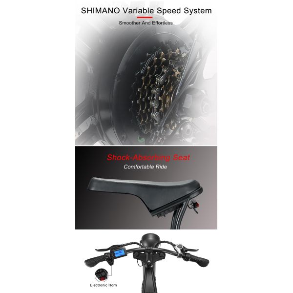 Directly 48V 500W Brushless Electric Motor For Mountain Bikes With Front Fork Suspension