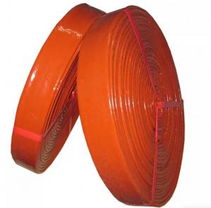 China Silicone Rubber Coated Fiberglass Cable Sleeve Thermal Protection Fire Sleeve on sale