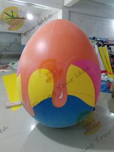 China Oxford Advertising Inflatable Easter Egg / Custom Made Inflatables Easy Set Up on sale