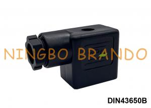 China DIN43650B Solenoid Valve Coil Connector Plug IP65 DIN 43650 Type B wholesale