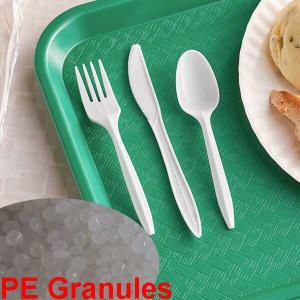 China Virgin LDPE Granules For Disposable Cutlery Raw Material on sale