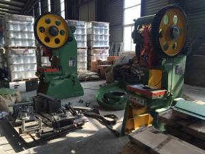 China Green House Pipe Clamping Parts Mechanical Press Machine / Punching Machine wholesale