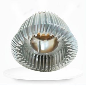China LED Heat Sink Aluminium Die Castings , Silver Lighting Die Casting on sale
