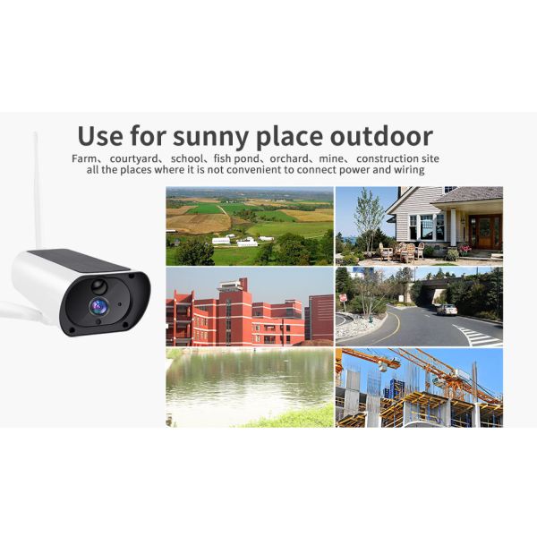 Tuya App TCP CMOS 4G Wifi Security Camera 850nm Burglar Alarm Systems