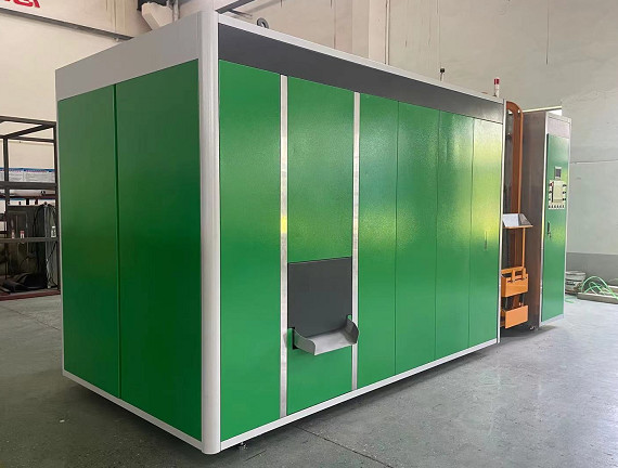 Recycling 1000kg Food Waste To Fertilizer Machine Food Disposal Shredder Machine For Compost