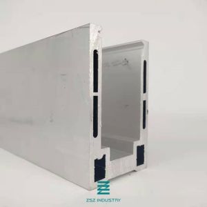 Buy cheap H100mm X W62mm Metal Fencing Railing Aluminum U Channel For Glass Balustrade from wholesalers