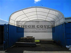 China Low cost, easy install, 6m Wide Container Shelter wholesale