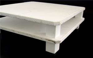 China White Color Mullite Kiln Shelves High Density 70Mpa Compressive Strength on sale