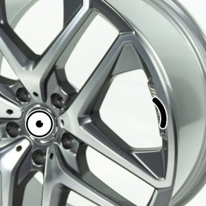 Amg G-Class 63 W463a 5 Double Spoke 21 Inch Alloy Wheel Genuine Mercedes-Benz