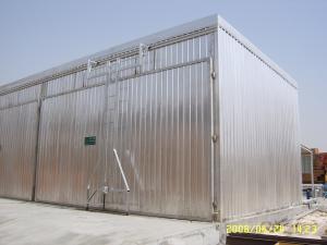 China Fully Automatic Wood Drying Room , Aluminum Alloy Lumber Dry Kilns For Sale on sale