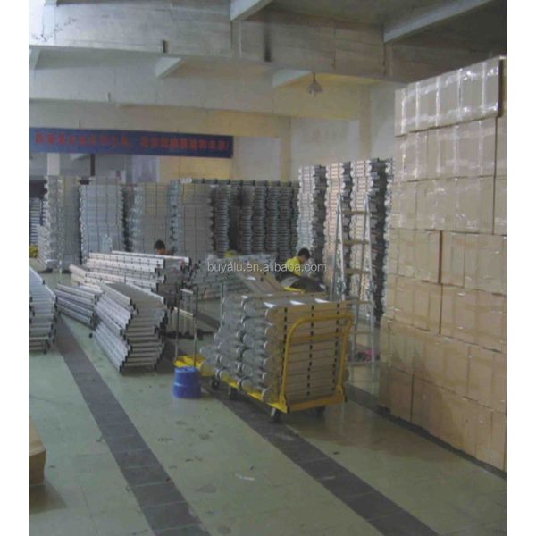 Sustainable Aluminum Folding Ladder 3 Steps In Silver Anodized