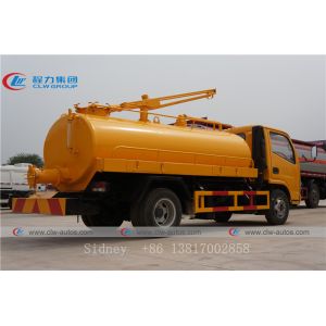 Dongfeng 4X2 8000 Liters Vacuum Septic Tanker Truck
