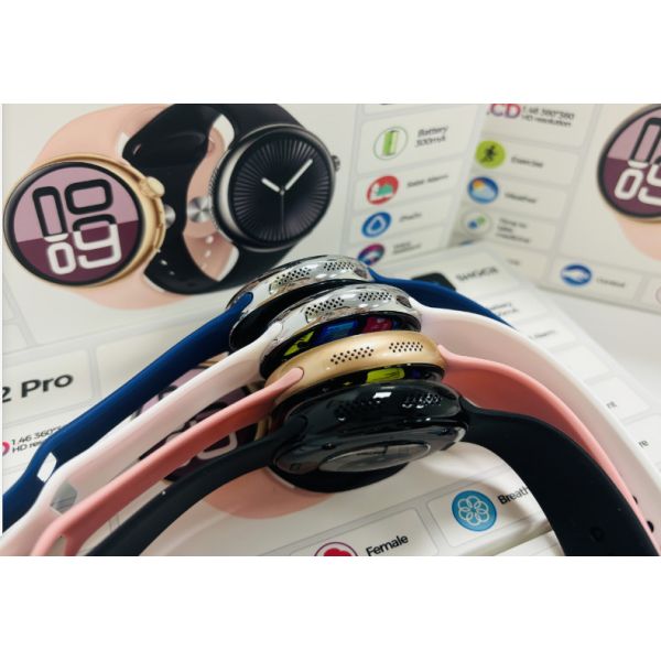 1.46inch 360x360 Round Smartwatch Amoled Gps Women HD Pixel Display Call Reminder