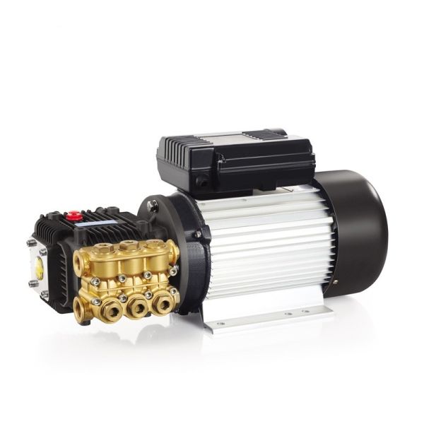 POWERJET LM-BM-DS High pressure mist fog machine brass plunger pump motor unit 100bar 1L/min