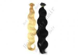 China 5A Smooth Pre Bonded Hair Extension , 100g Remy Hair For Ladies on sale