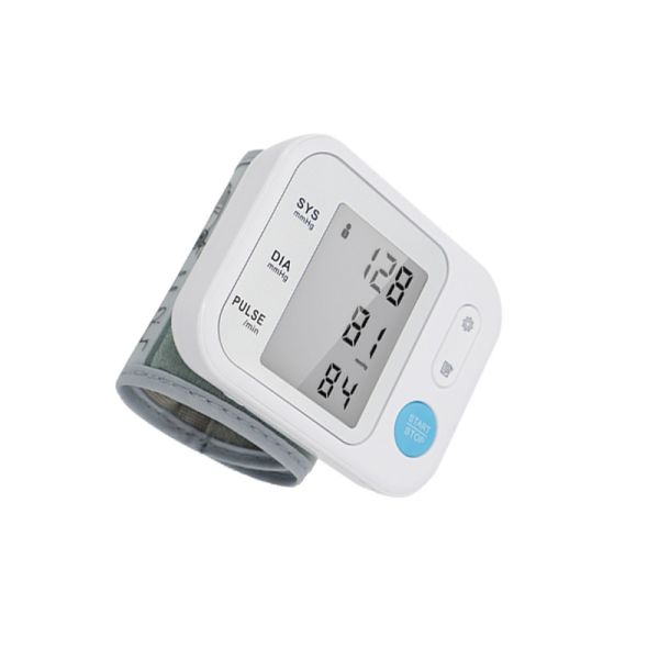 Wrist Electronic Home Medical Blood Pressure Monitors BP Check 24h