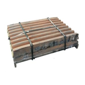 Mining wear parts crusher jaw plate measurements