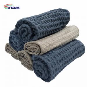 China 50x60cm Car Cleaning Rags Medium Size Waffle Style Luxury Microfiber Car Cleaning Cloth wholesale