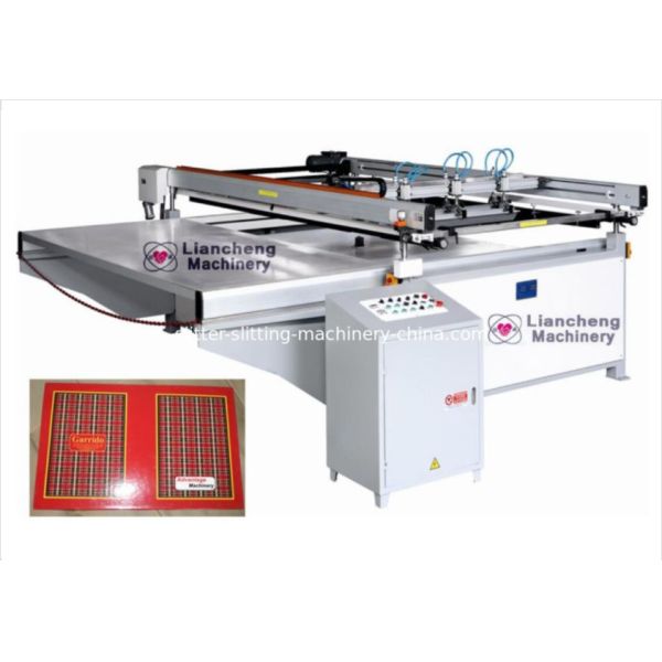 China top 1 screen press JINBAO Brand JB-3000 Large size semi-automatic planar