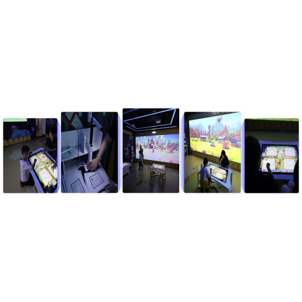 3LCD Immersive Drawing Interactive Projection System Live Painting Games