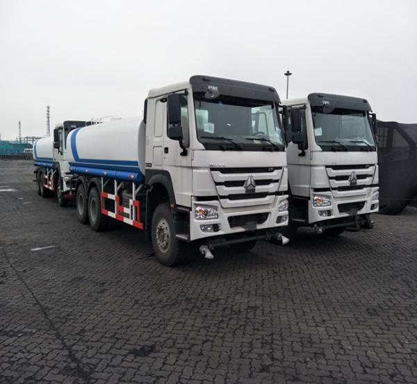 Quality 15m3 6x4 Powerful Water Tank Truck Dimensions10350×2496×3048 1500L,White Color for sale