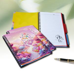 PP Cute Pattern Lenticular Notebook For Kid