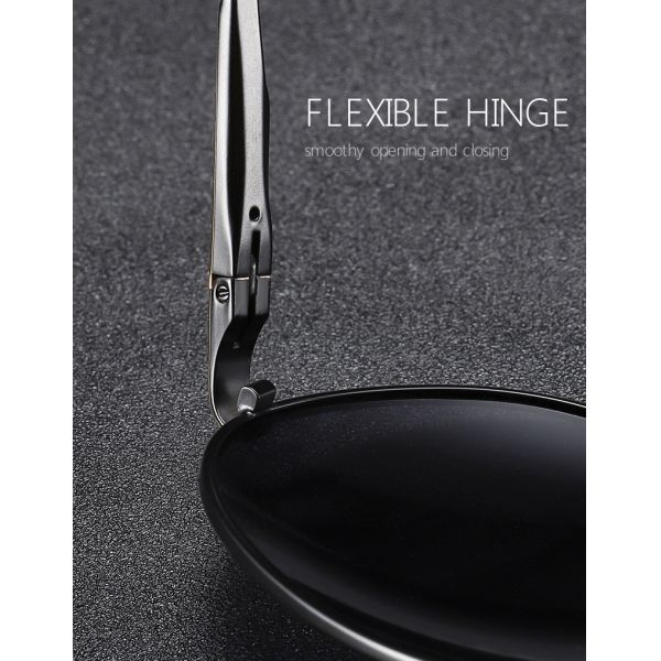 Ultra Lightweight Rectangular Polarized Stylish Sunglasses UV400 Protection