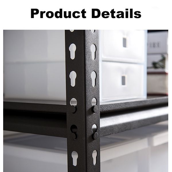 Multi Color Industrial Metal Shelving System / Metal Garage Shelves Long Lifespan