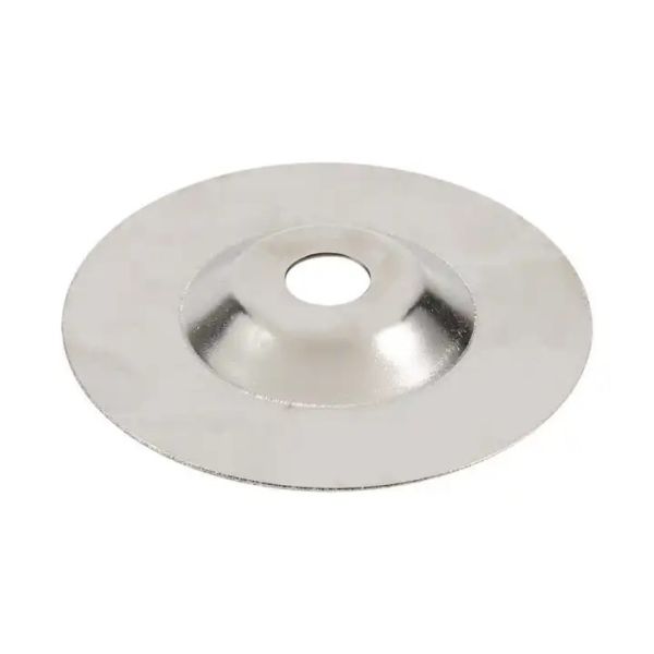Flat M2 Steel Electroplated Grinding Wheel Various Shapes Silver